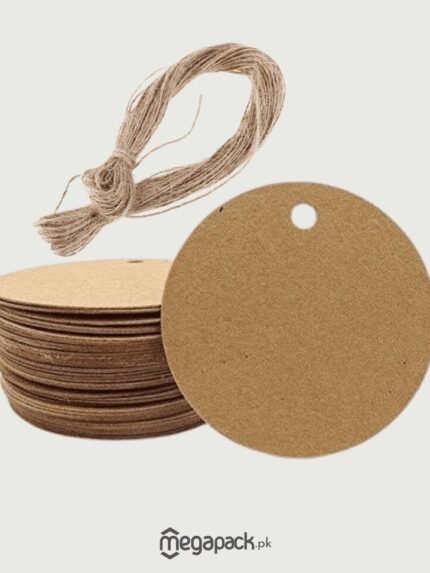 DIY examples using blank kraft hangtags 2.5 inches with stamps