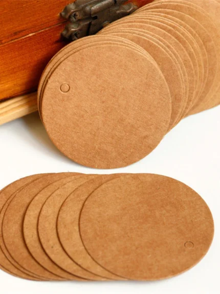 blank kraft hangtags 2.5 inches,kraft gift tags with twine,300 GSM kraft card tags,wholesale blank hangtags Pakistan,blank kraft hangtags 2.5 inches round