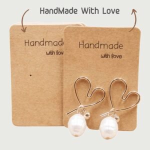 Earring Display Cards (2) Earring Display Cards For Jewelry, Earrings, Necklaces, Bracelets Buy Online 100PC Pack