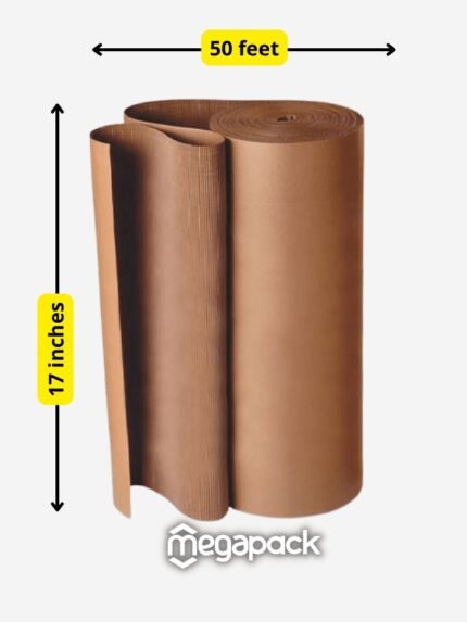 17 inches by 50 feet