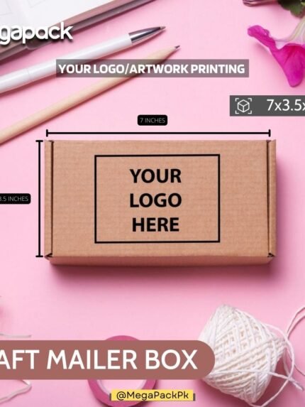 8x3.5x2.5 Shipping Box,Shopify Seller Packaging Pakistan,ecommerce shipping boxes Pakistan,Mini Shipping Box,mailer box shipping box 7x3.5x2.5