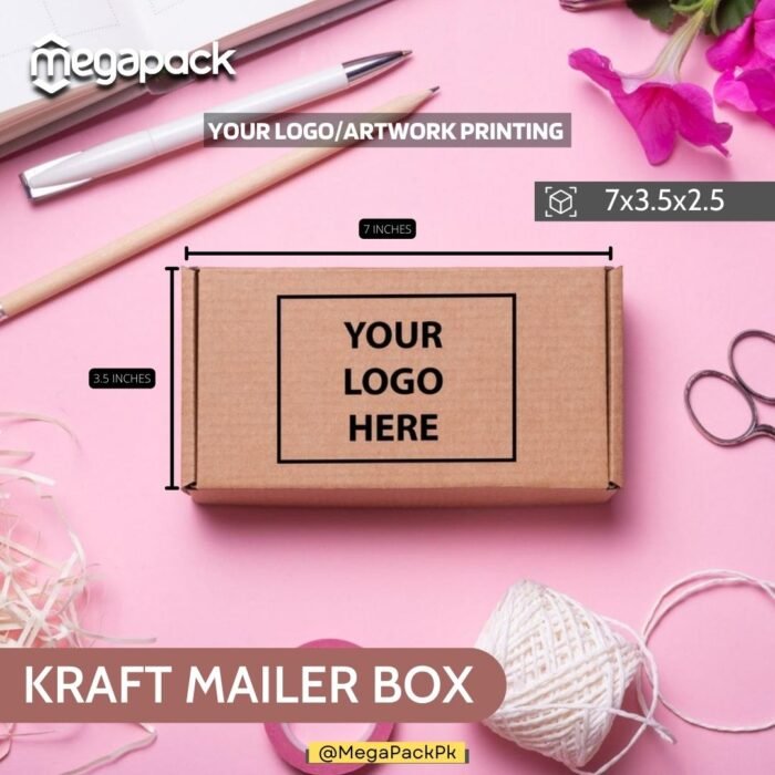 Mailer box Shipping Box 7x3.5x2.5 or 8x3.5x2.5 - Image 3