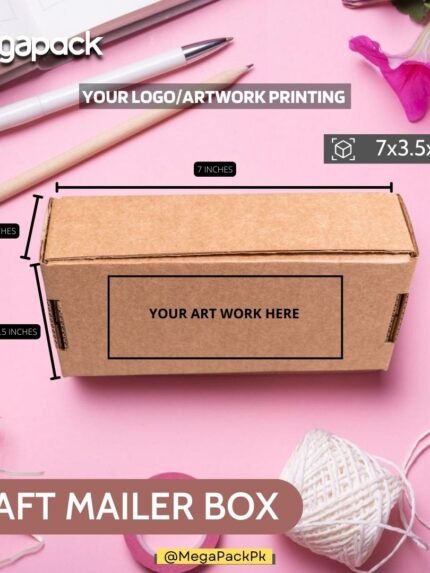 Premium 7x3.5x2.5 and 8x3.5x2.5 Shipping Boxes for Shopify Sellers Pakistan