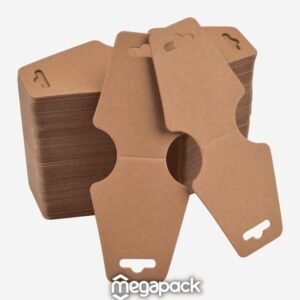 Kraft Necklace Card megapack Necklace bracelet Display Cards for Jewelry Display, Kraft Color 100 PC Pack