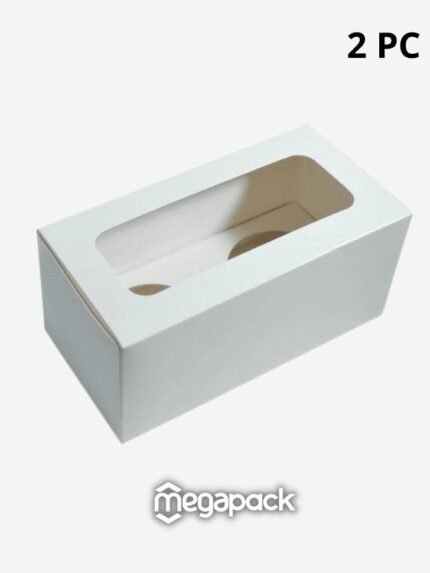 2pc Cupcake Box