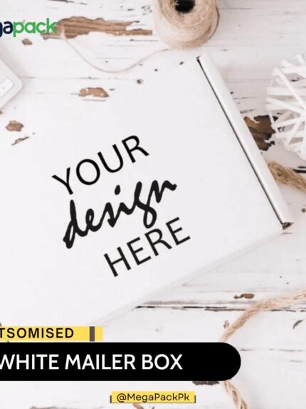 White Mailer Box 5x4x2 Inches