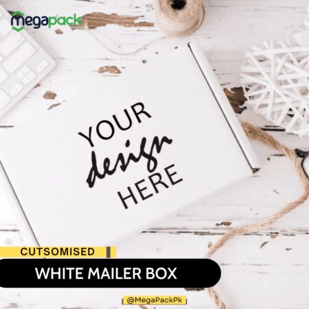 White Mailer Box 5x4x2 Inches