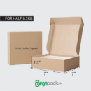 7x7x2.5 Half KG Shipping Box for Cosmetics Stop Damage Heavy Duty Quality
