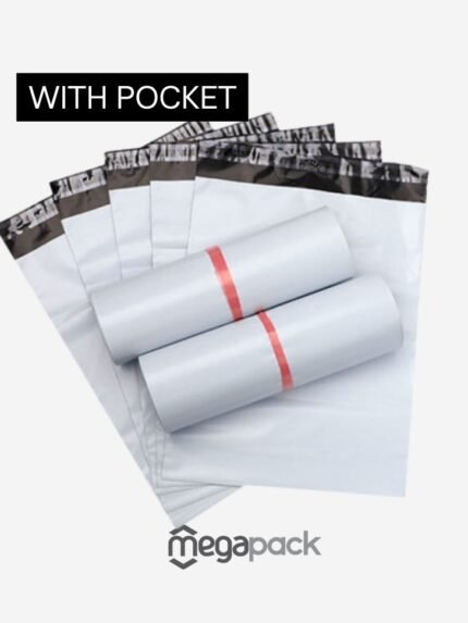 Plain-White-Courier-Flyer-with-Waybill-Pocket-Pakistan