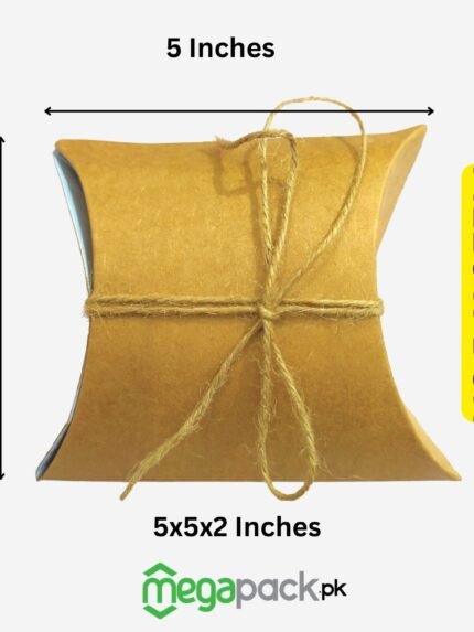 Soap Box Pillow Style box 5x5x2 Inches