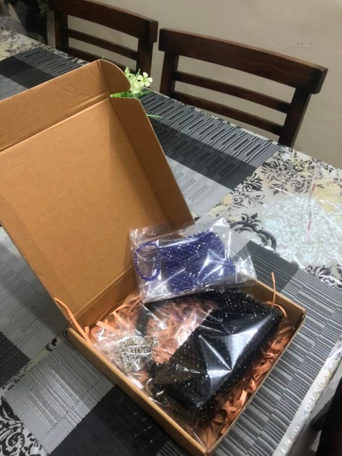 9x9x2 Kraft Brown Box fitting 0.5kg Courier Slab Pakistan