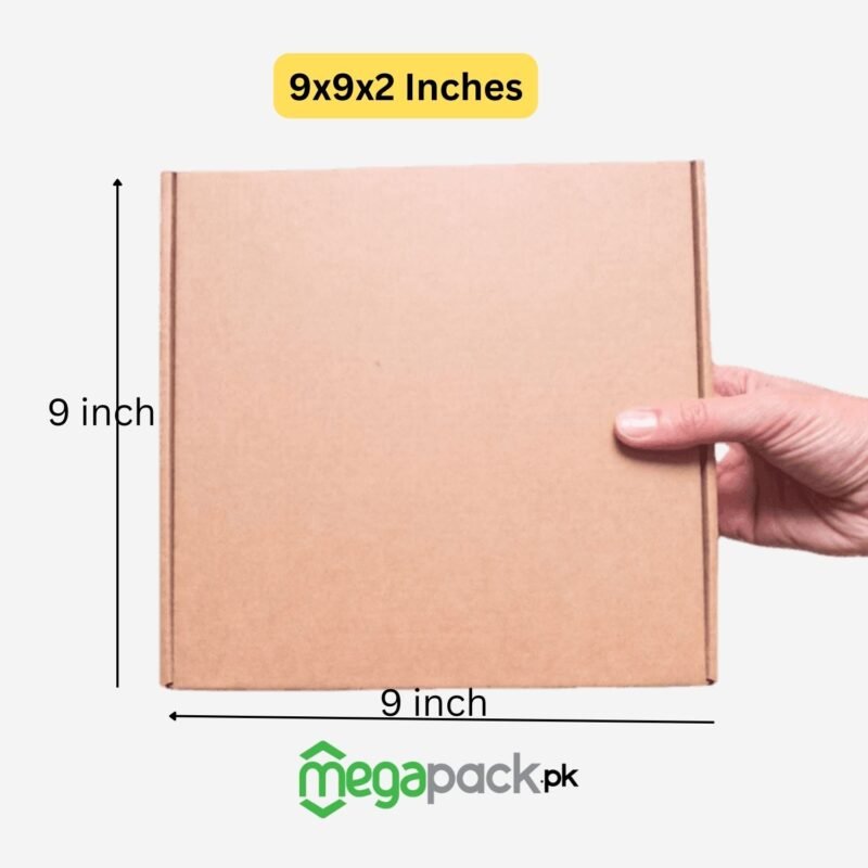 9x9x2 inches box mega pack 9x9x2" inches E-commerce Shipping Box, Mailer Style, Cloth Box Extra Medium