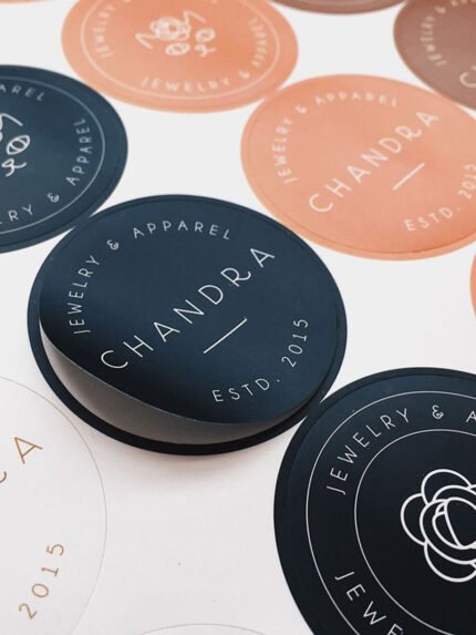 waterproof stickers Pakistan PVC vinyl material vs standard paper stickers