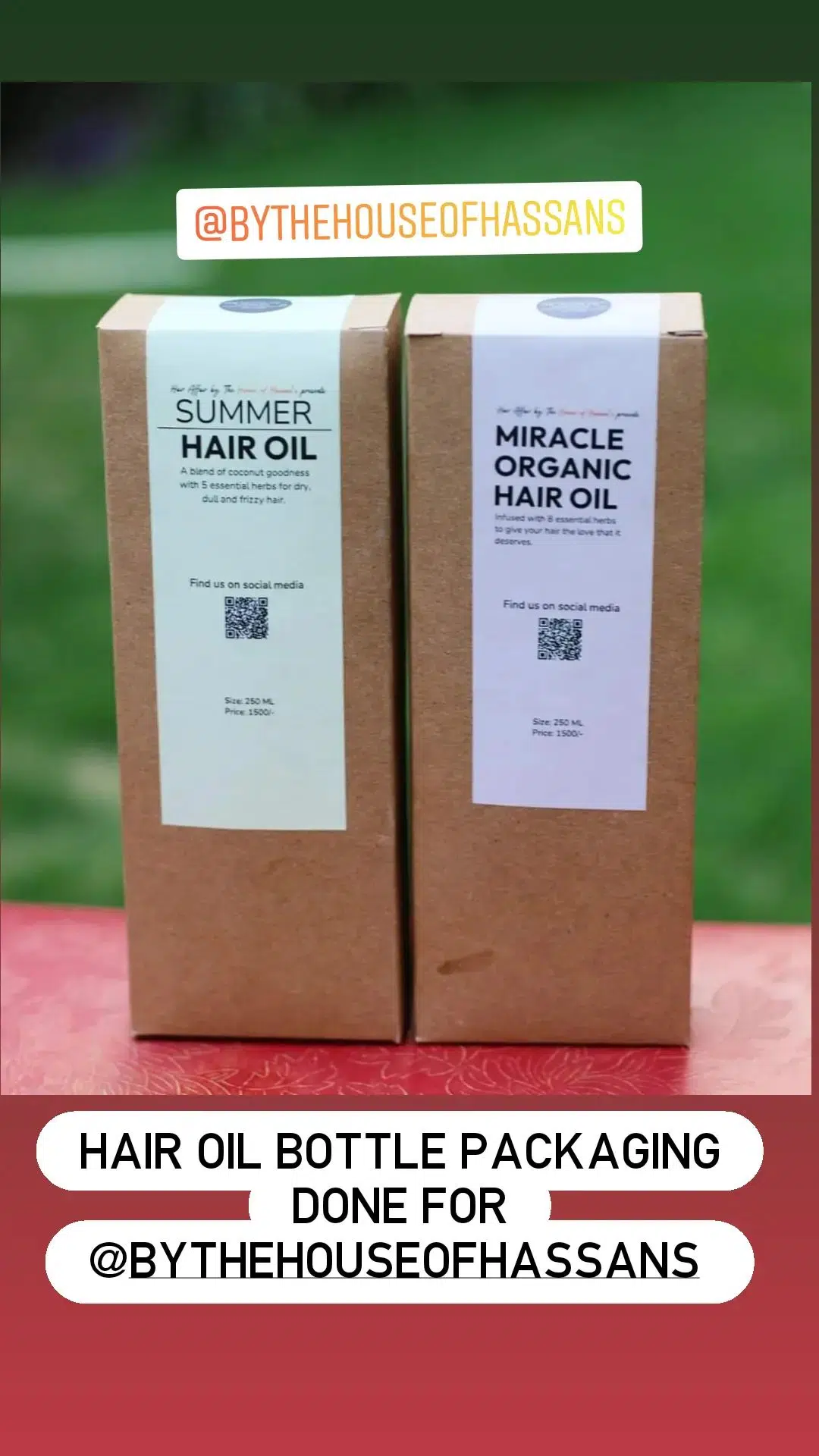 Hand Wash and Lotion Box Pakistan Eco-Friendly