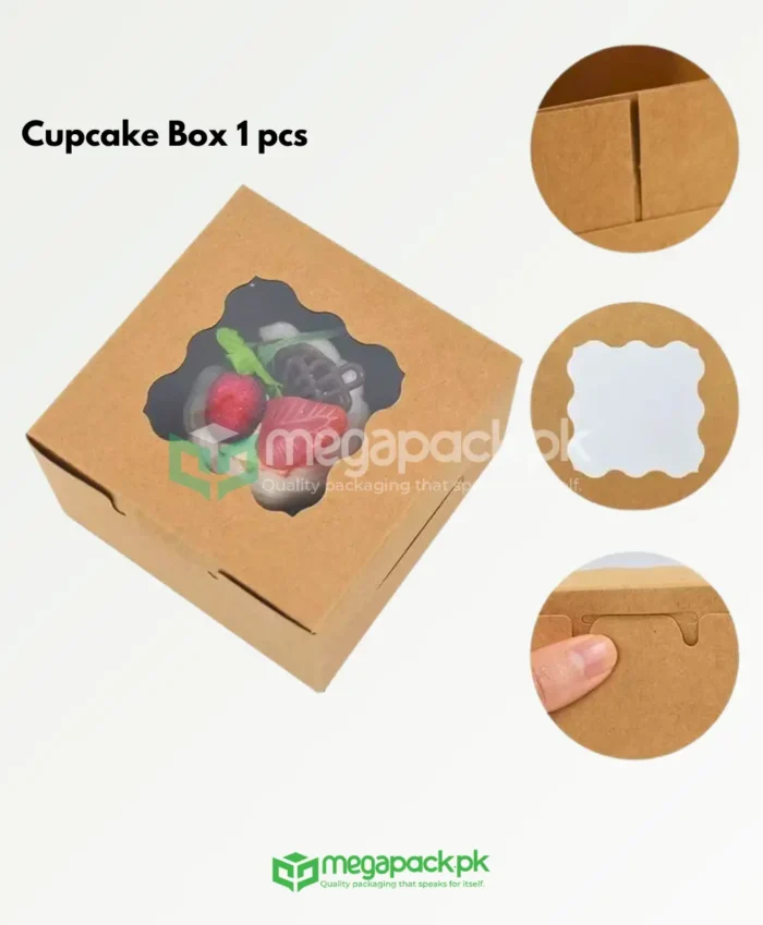 Cupcake Cookie boxe 1 Pc - Image 3
