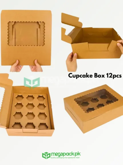 Cupcake Box 12pcs