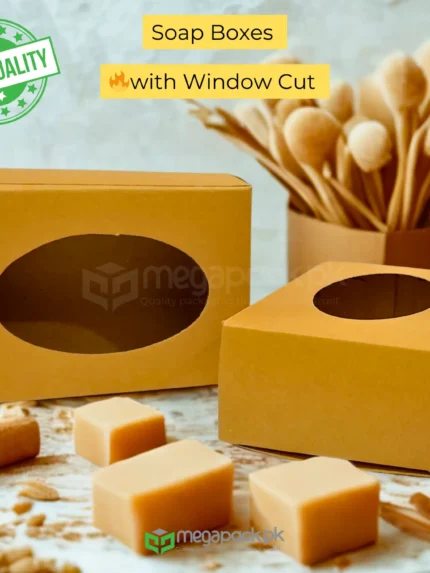 stack of soap boxes for molds 3.5x2.5x1.25 inches eco-friendly kraft packaging Pakistan