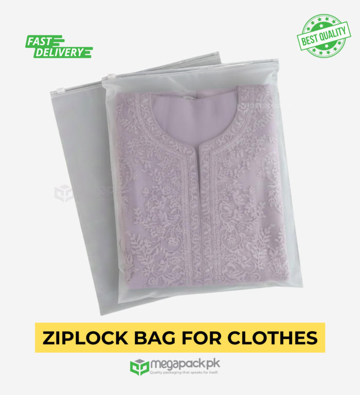 zip lock bags for clothing and slider suit packing