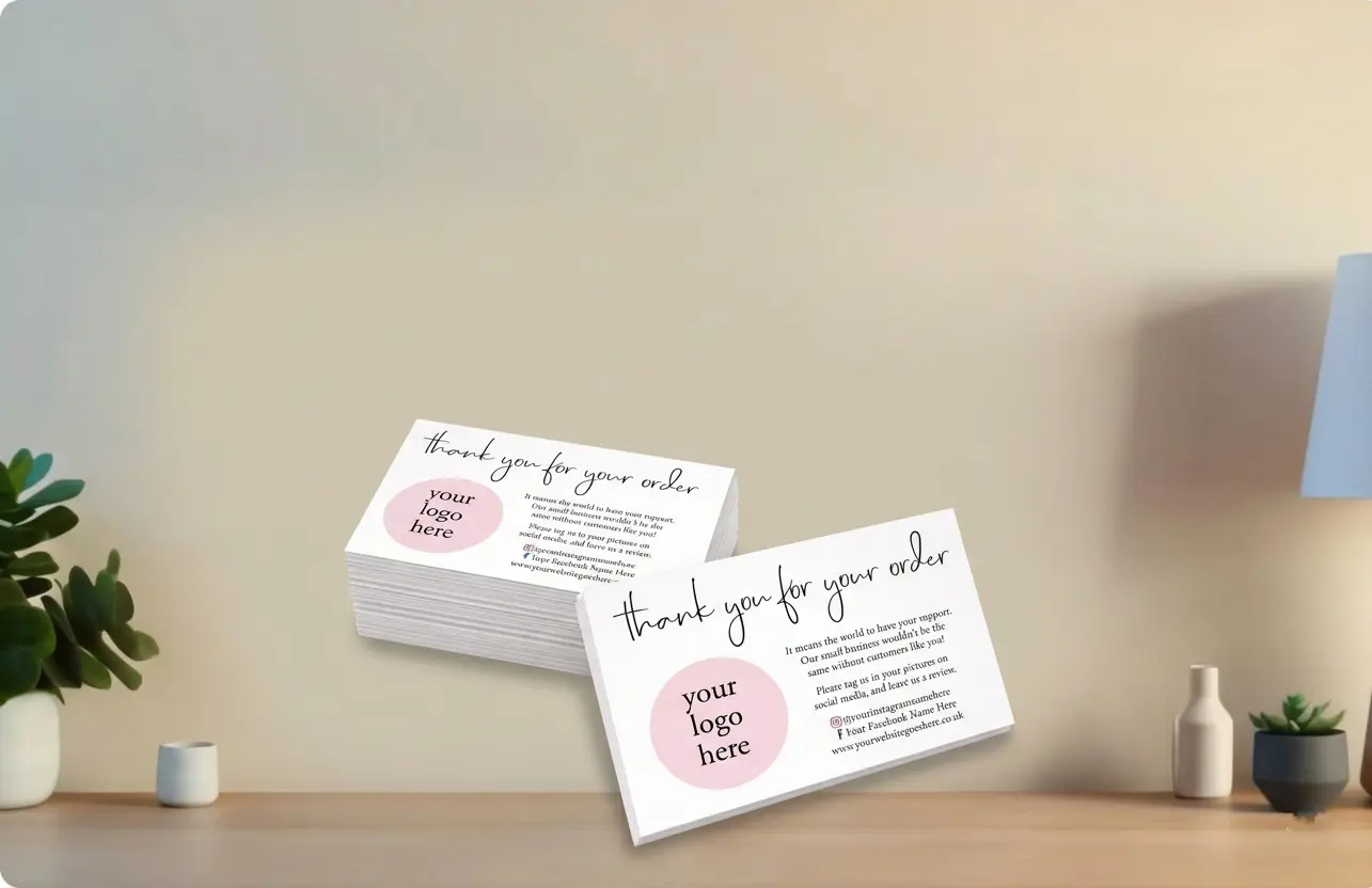 Thank youcard printing