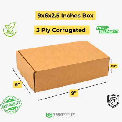 Ecommerce Mailer Box 9x6x2.5 Inches
