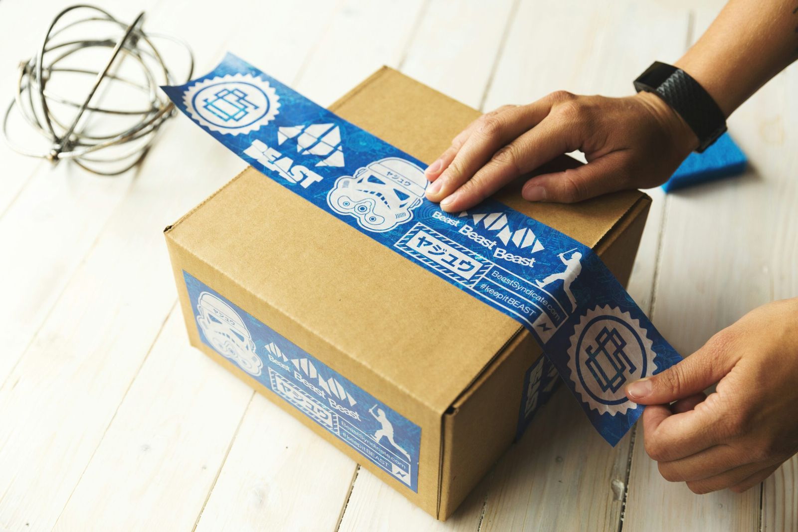 COD courier package ready for delivery in Pakistan