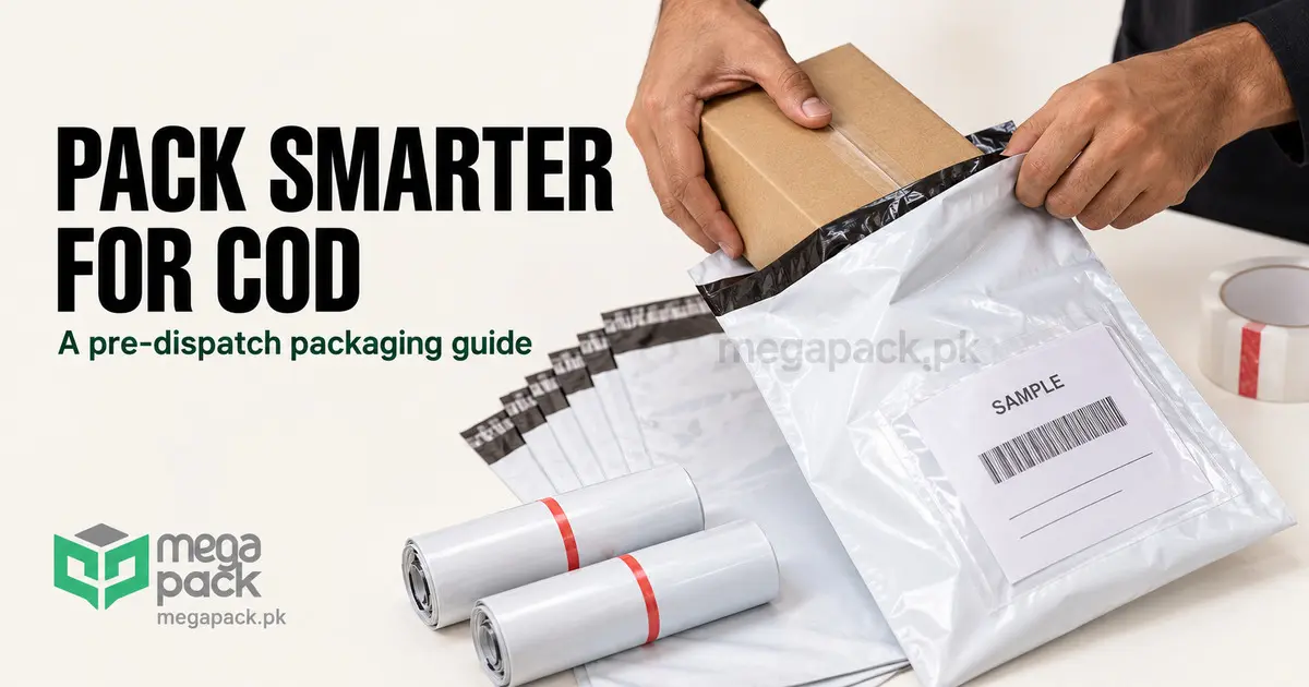 COD shipping and packaging tips for Pakistani online sellers to reduce return rate