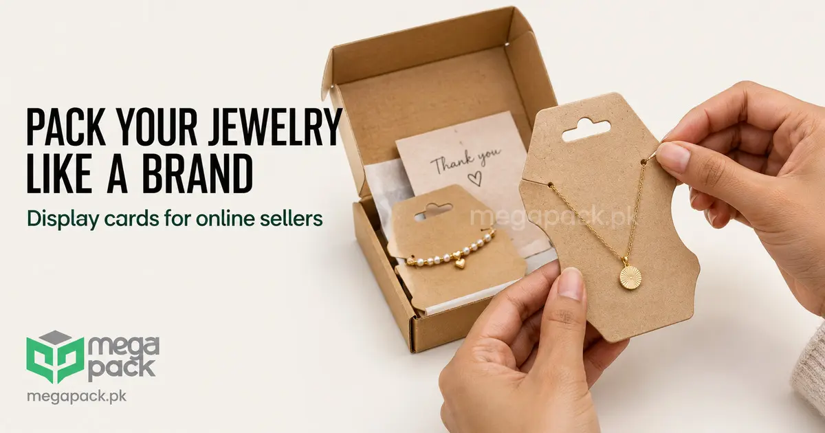 Ecommerce packaging solutions Pakistan for online sellers and jewelry brands