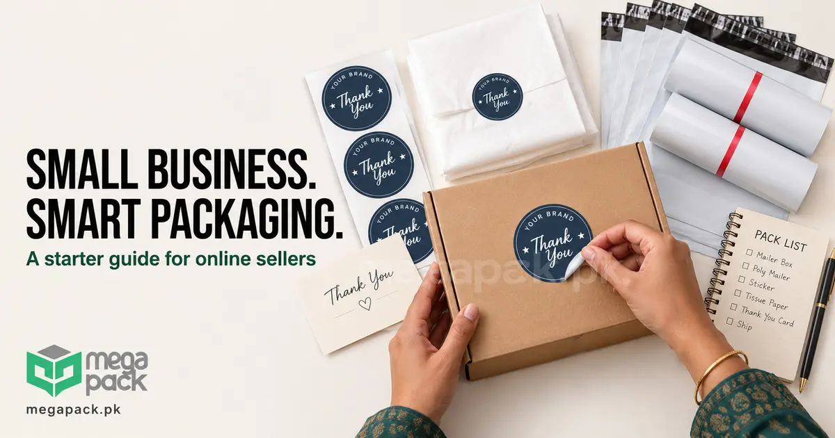 Small business packaging guide Pakistan for ecommerce startups and Shopify sellers