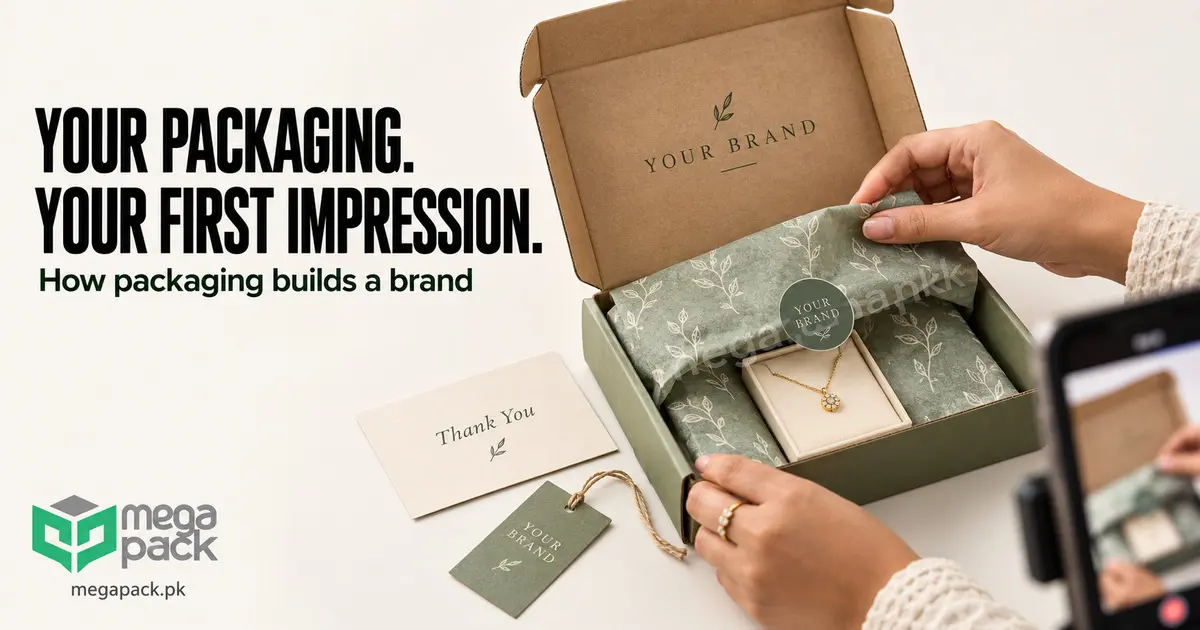 The role of packaging in branding for Daraz and Instagram sellers