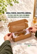 Mailer Box Shipping Box 7x3.5x2.5 or 8x3.5x2.5 - custom packaging by MegaPack Pakistan